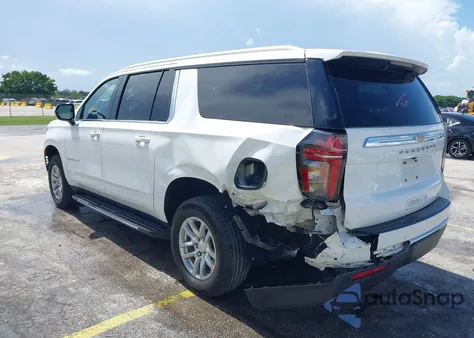 2024 Chevrolet Suburban 4Wd Lt из США, поврежденный, VIN 1GNSKCKD4RR234890